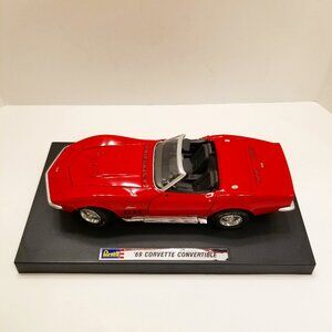 🚗1969 Red Corvette Convertible Rare Vintage Collectible Car Model